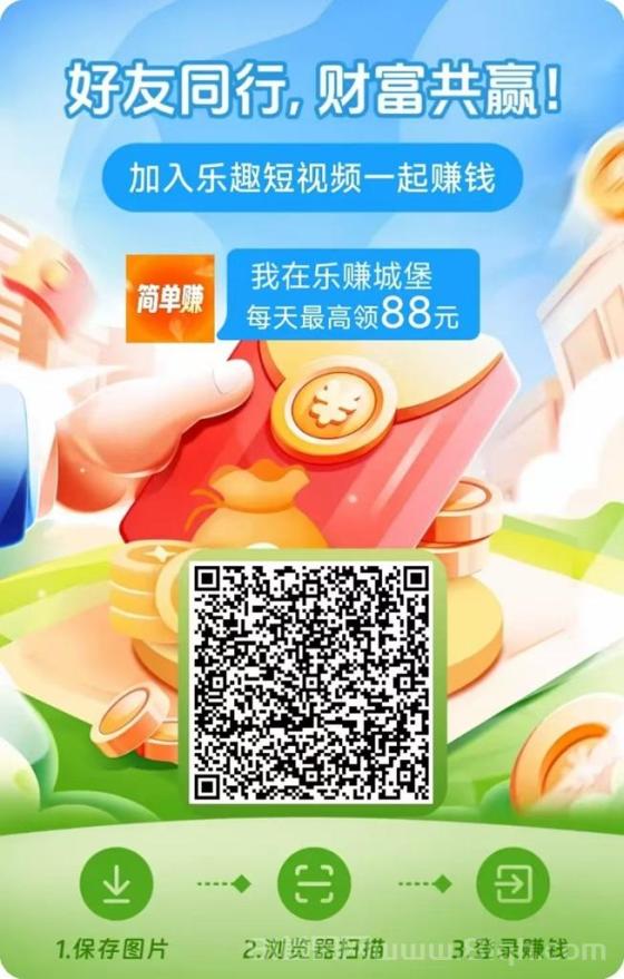乐赚城堡：看视频领红包，边玩边赚钱，轻松零撸实现财富增长！