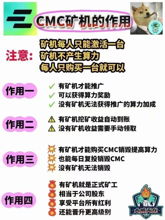 CEEX全球首发平台币CMC:通缩机制,无泡沫,双C可查,注册即送1万算力