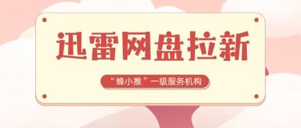蜂小推，划重点！迅雷网盘拉新收益规则大起底，速看