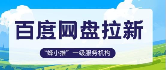 蜂小推;百度网盘推广链接点击量低迷？这几个妙招让点击率飙升！