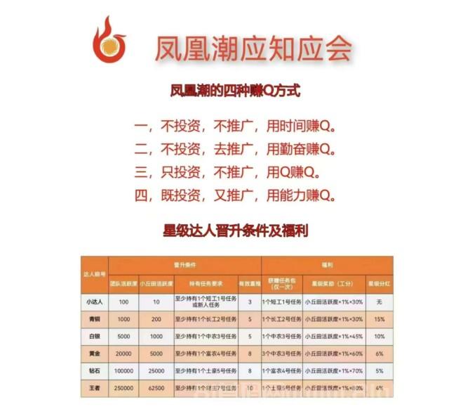 凤凰潮：零门槛上车，坚持打卡，收益持续翻倍，轻松躺赚