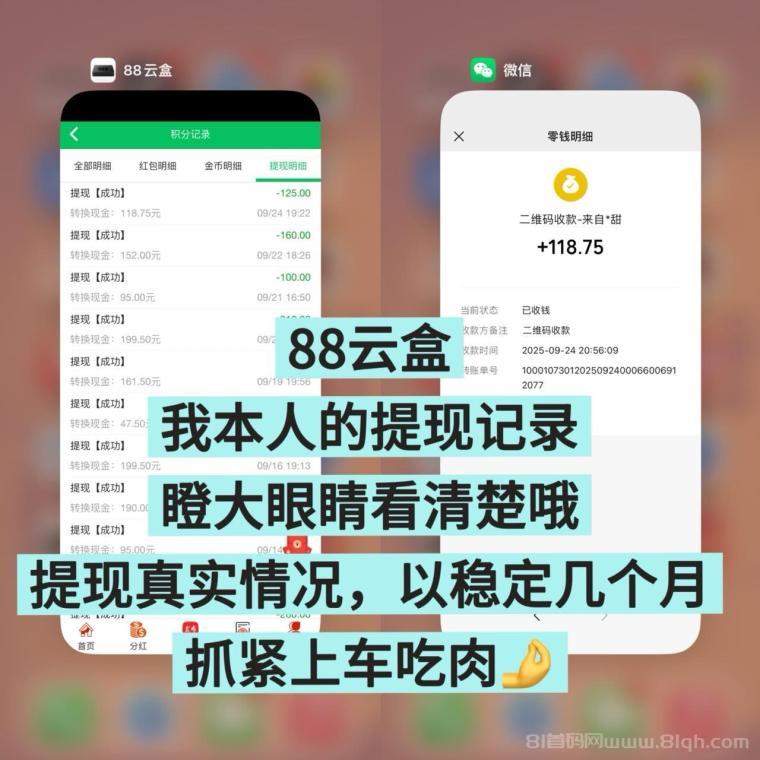 88云盒:把手机闲置流量变成钱,24小时自动到账,宝妈学生打工人翻盘神器