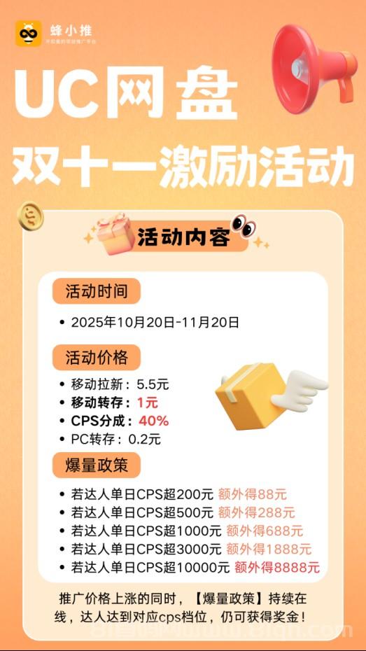 【蜂小推】如何更顺手地做UC网盘拉新?这套方法可能帮到你