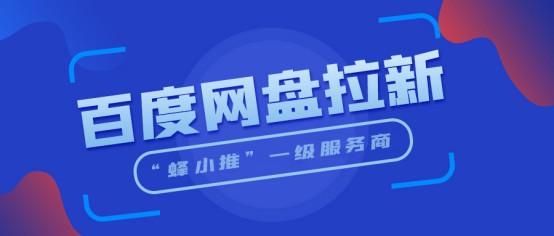 蜂小推,百度网盘拉新SOP:新手也能照着做的模板