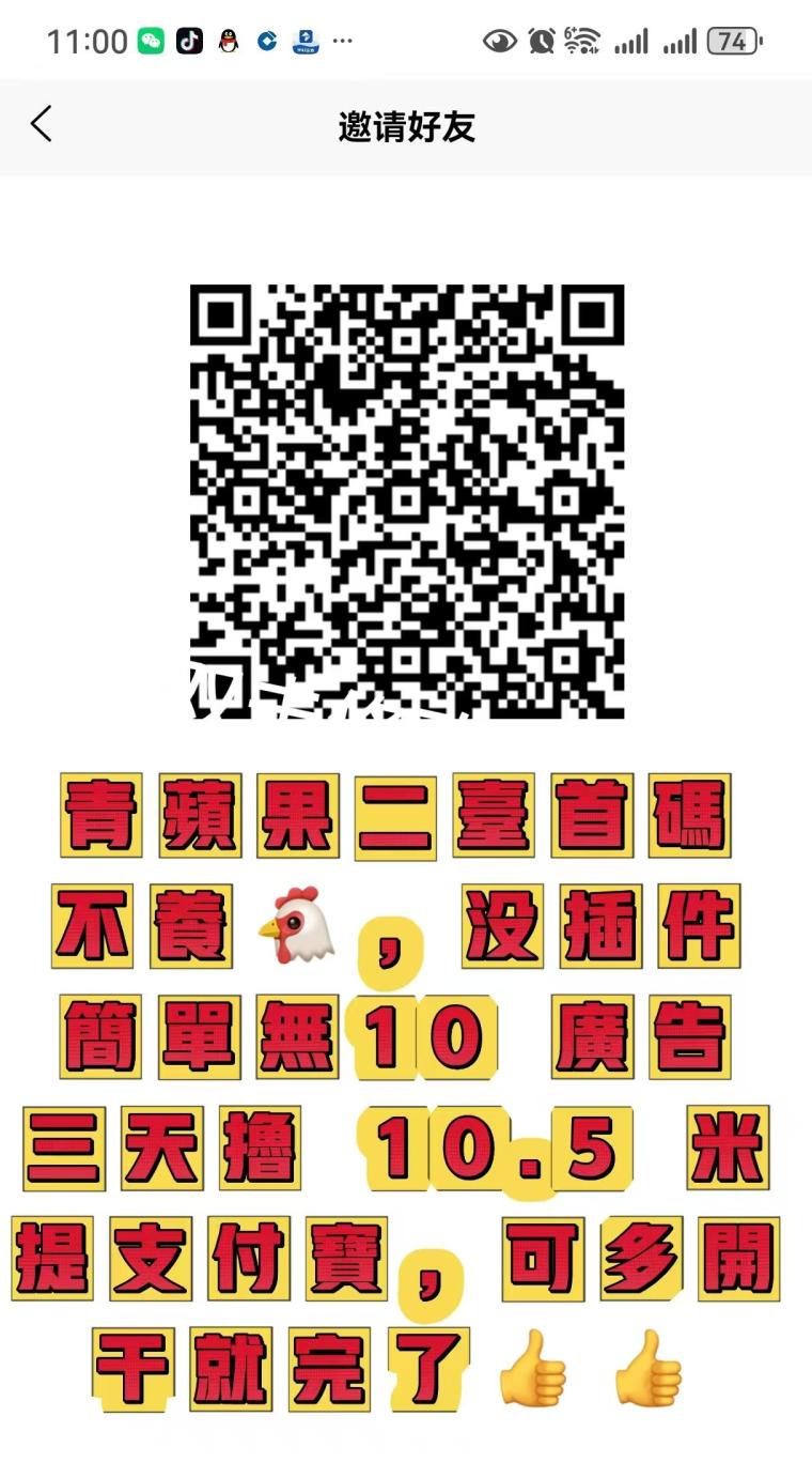 青苹果二台首码：3天撸10米无插件广告团队高收溢