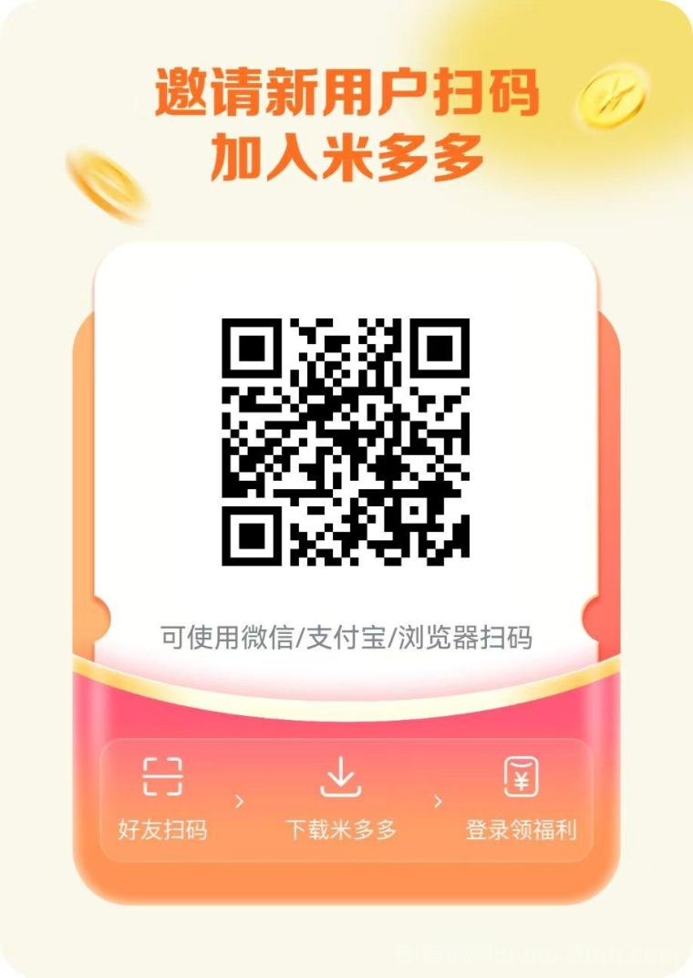 米多多首码刚出零撸卷轴模式,初始定价6元一个注册送12.3任务包每天看6广告释放