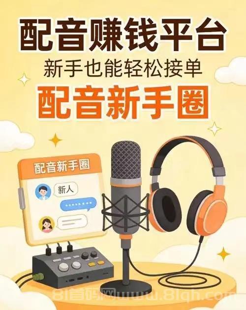 手机配音平台副业赚钱:AI生成基础音频搬砖,零押金零抽成单价10到50元T+1结算