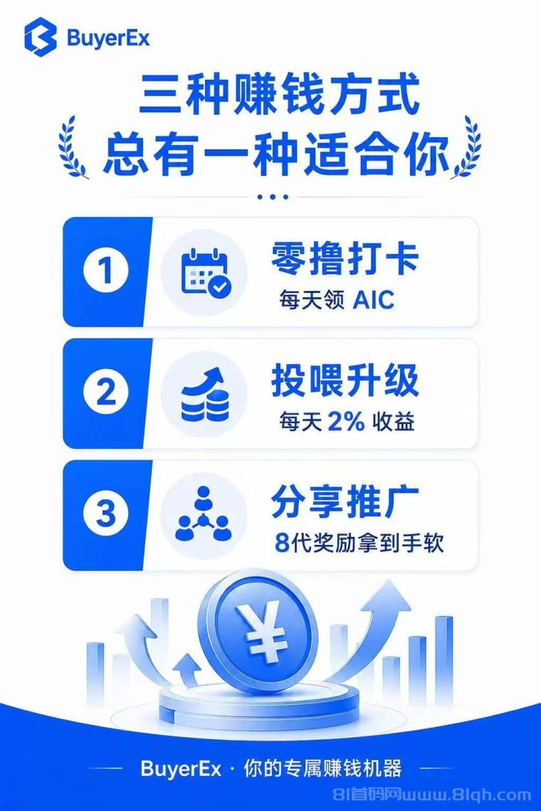 拜尔BuyerEx,首码刚出一秒!0撸爬墙星级,内测锁粉火爆开启!