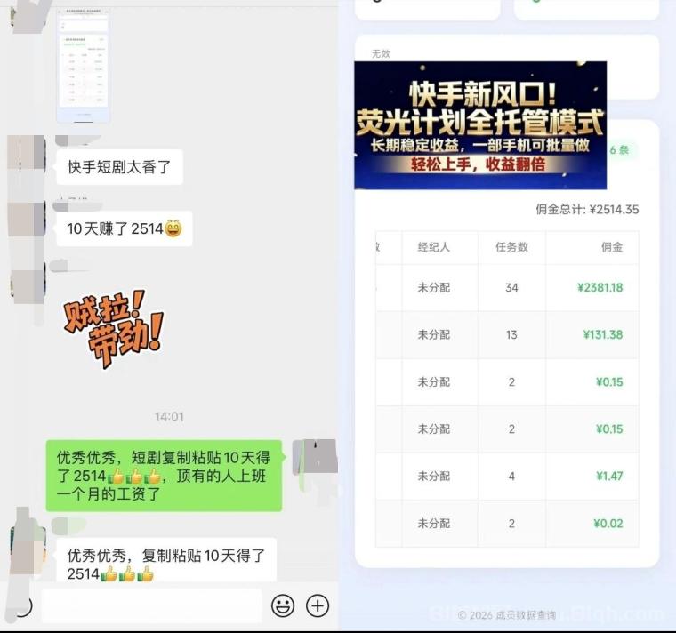 荧光零撸短剧:首码全托管躺赚日收益可达四位数,2026最大蓝海赛道风口
