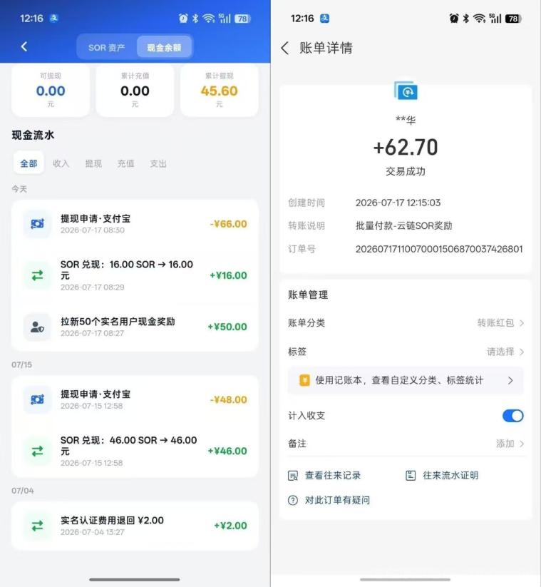 黑马橡木云链零撸4位数,芬虹模式,团队3袋,干就完了!