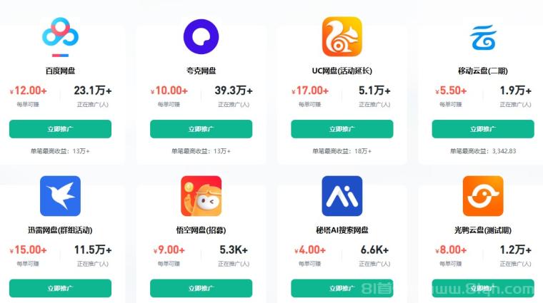 任推邦网盘拉新实操教程，教你从0到1推广网盘赚收益