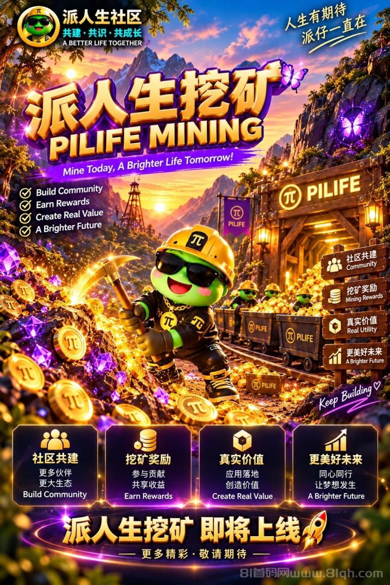 派人生头旷❗️现在只是开放注册了 10.28号上午11点开始挖🅱️
